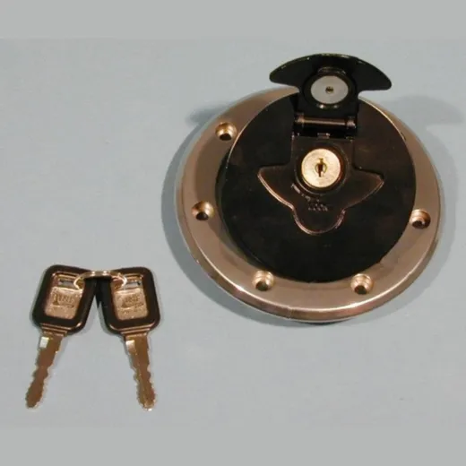Fuel tank cap with lock 210217