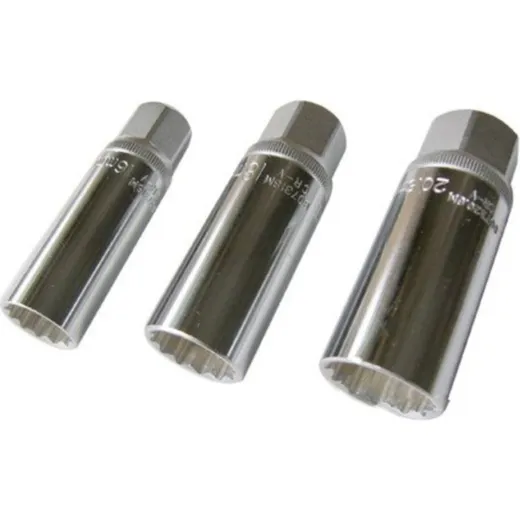 Spark plug socket set magnetic 3/8 drive