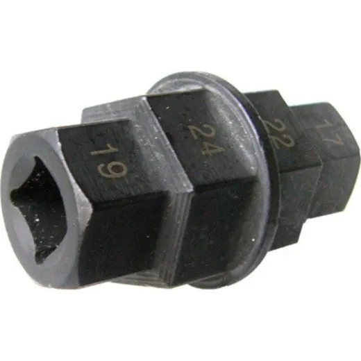 Spindle nut tool 4 in 1 steel short version