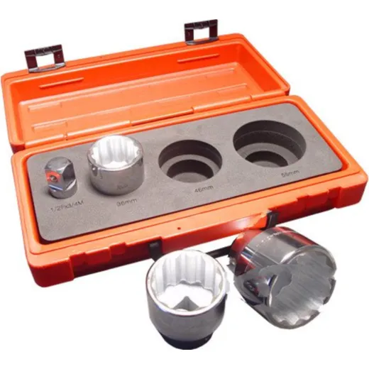 4 piece rear wheel socket set