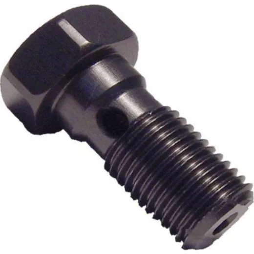 Banjo bolt single m10x1.00 anthracite