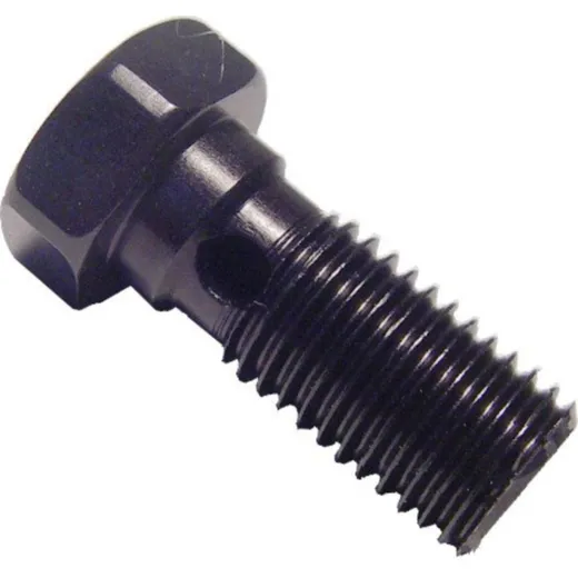 Banjo bolt single m10x1.25 anthracite