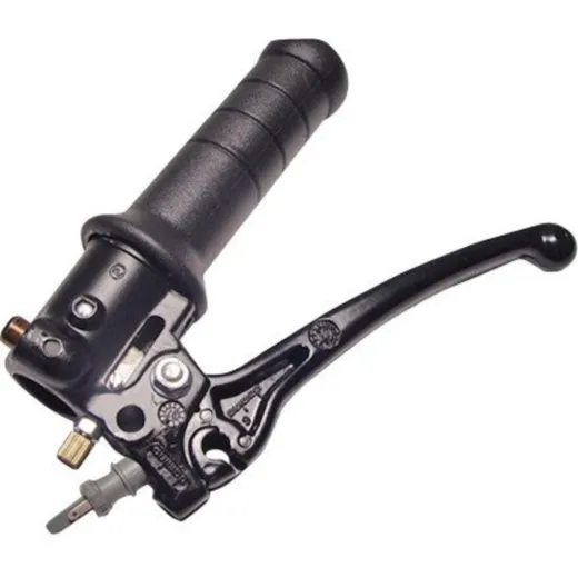 Throttle grip brake lever complete