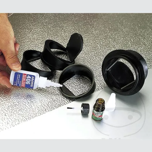 Klebstoff-Set for plastice