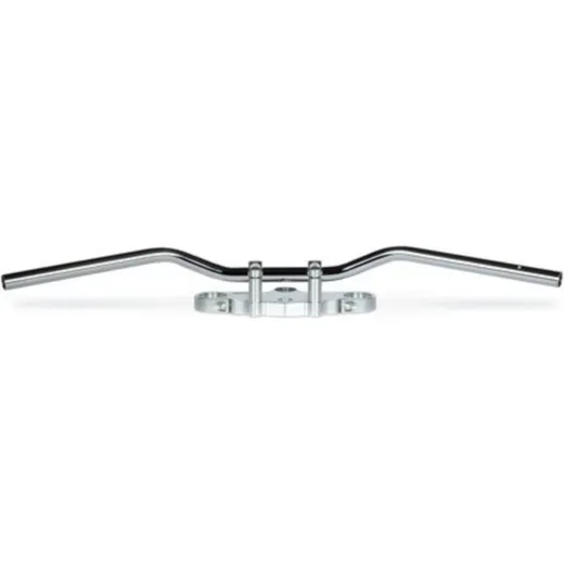 Steel handlebar 22mm MCL128SC
