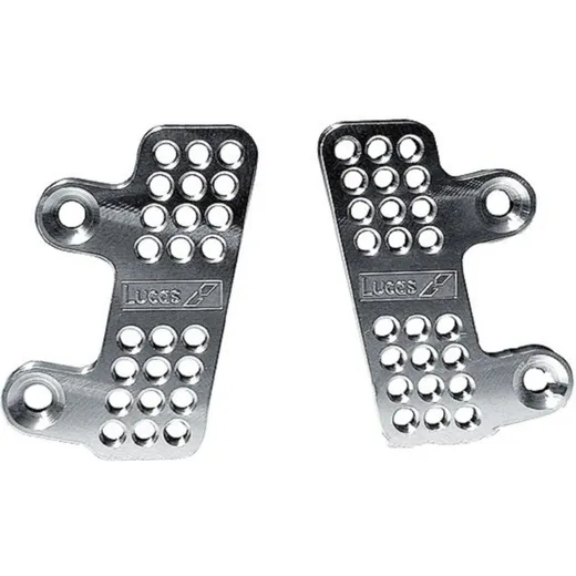 Adjustable footerest mounting plate rh