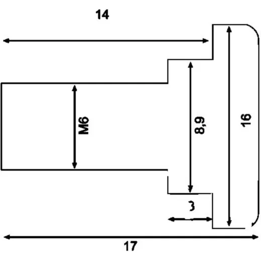 Brake disc screw kit trw