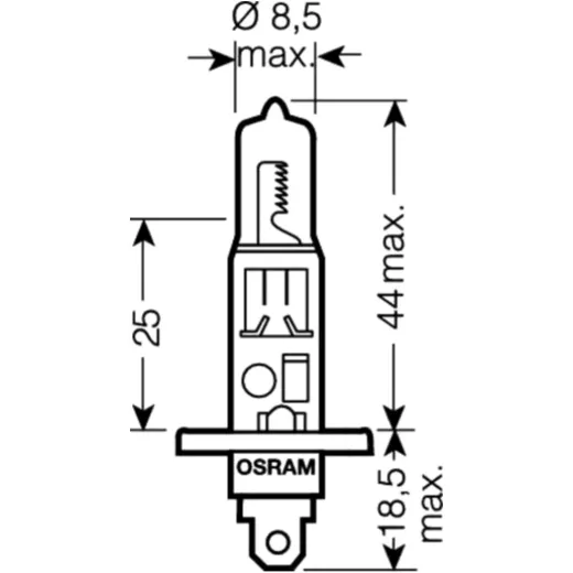 Bulb H1 12V55W duo box ultra life altn 1591601 for: Kawasaki ZX
