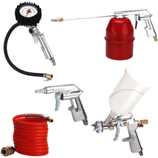 5-Piece Compressed Air Accessory Kit for Professional Use