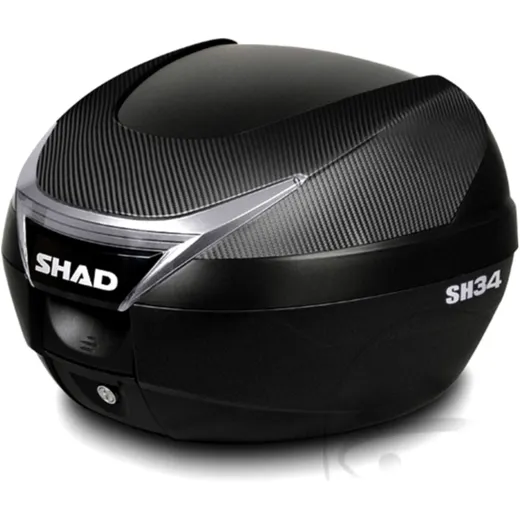 Topcase Carbon 34L Shad SH34 mit Trägerplatte