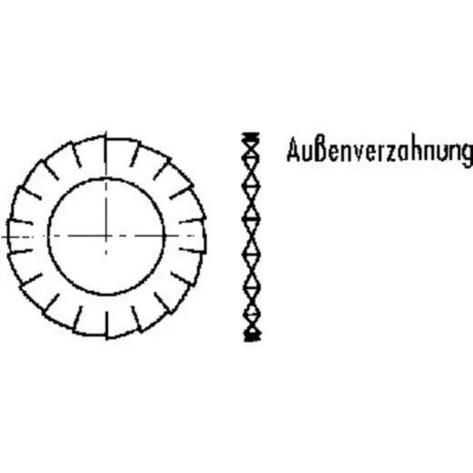 Fächer Disc M6 BLI20