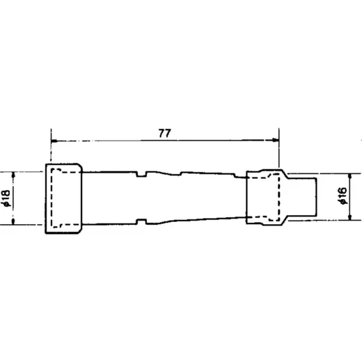 Zündkerzenstecker SB05F-R rot NGK_1