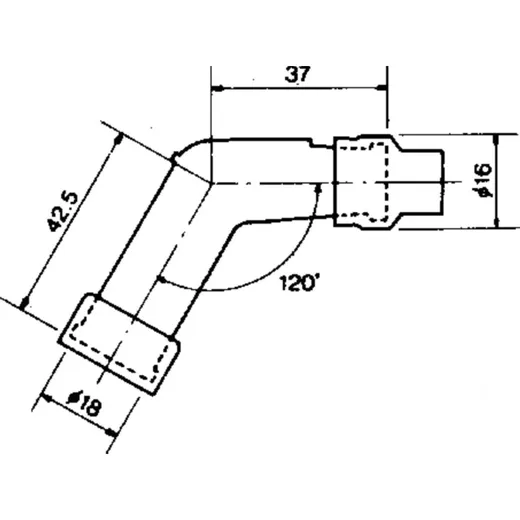 Spark plug cap ngk vb05fr_1