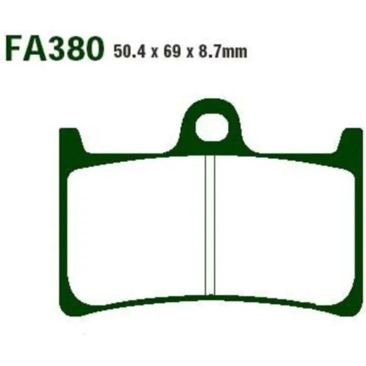 Brake pads sintered hh ebc FA380HH