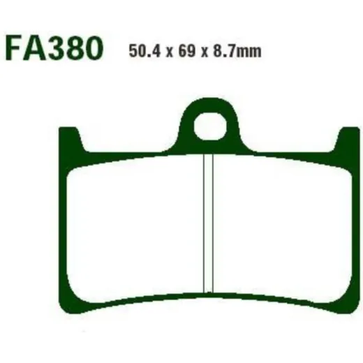 Brake pads sintered epfa ebc EPFA380HH