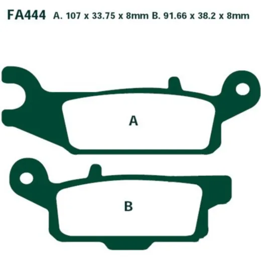 Brake pads sintered r ebc