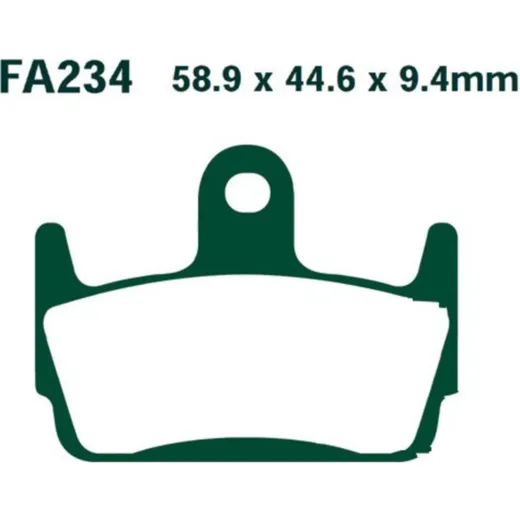 Brake pads scooter ebc SFA234