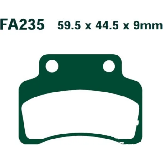Brake pads scooter ebc SFA235
