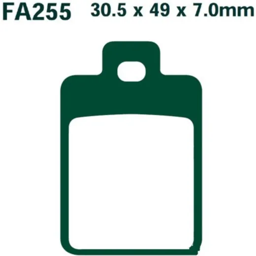 Brake pads scooter ebc SFA255