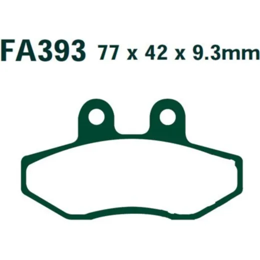 Brake pads scooter ebc SFA393