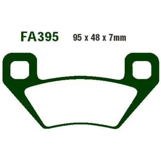 Brake pads sintered r ebc FA395R