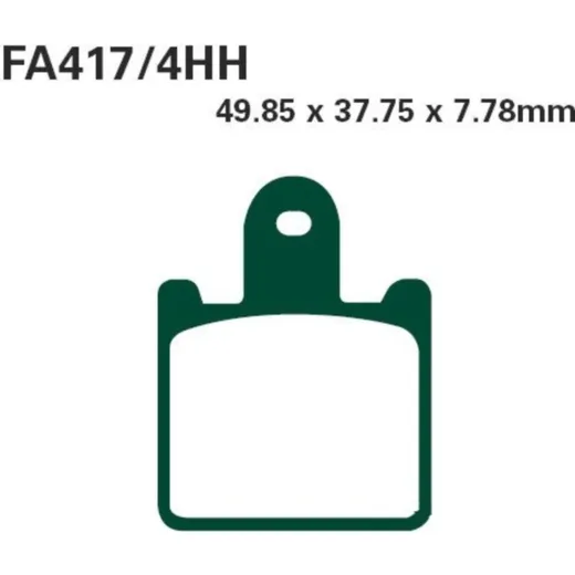 Brake pads sintered hh ebc FA4174HH