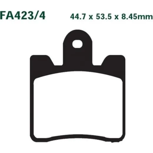 Brake pads sintered hh ebc FA4234HH