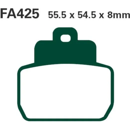 Brake pads scooter ebc SFA425