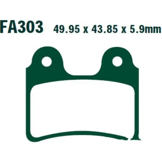 Brake pads std ebc FA303TT
