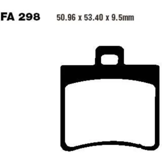 Brake pads std ebc FA298