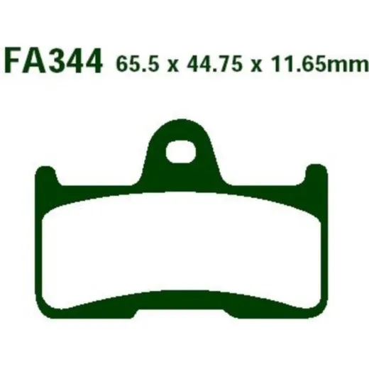 Brake pads std ebc FA344TT