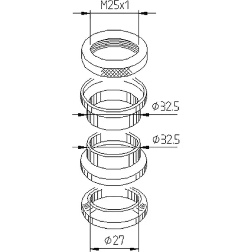 Lenkkopflager Satz 6092_1