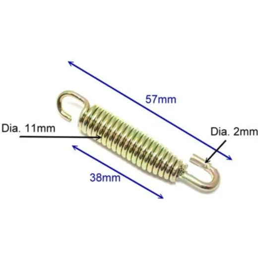 Exhaust spring jmp BC18A0016