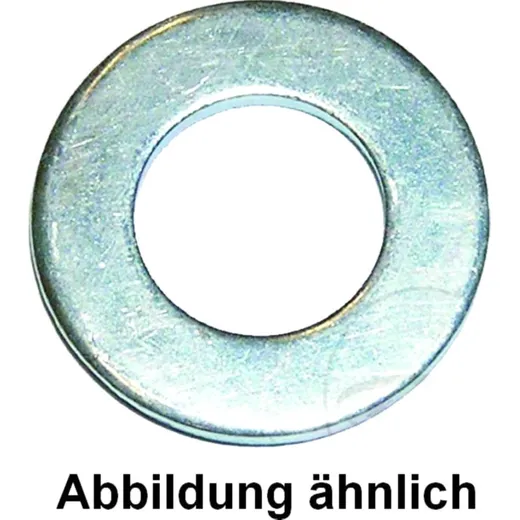 Washer m4 din125 plated steel