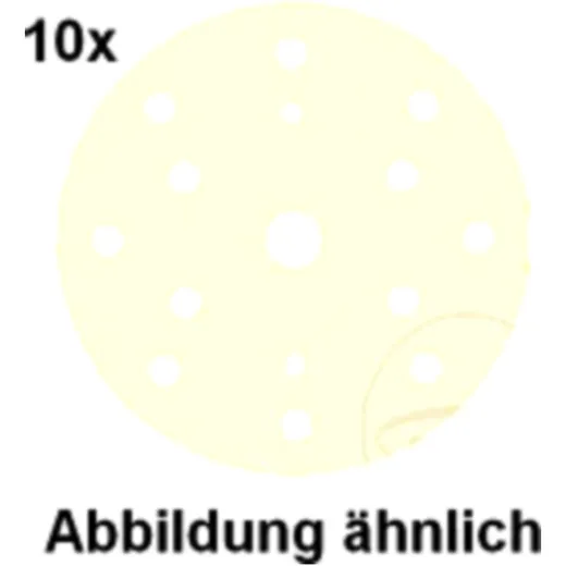 Schleifscheiben K220 10 Stück 150 mm 15L für Exzenterschleifer
