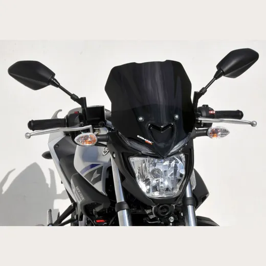 Naked bike screen for: YAMAHA MT-03 RH12, MT-03 RH07