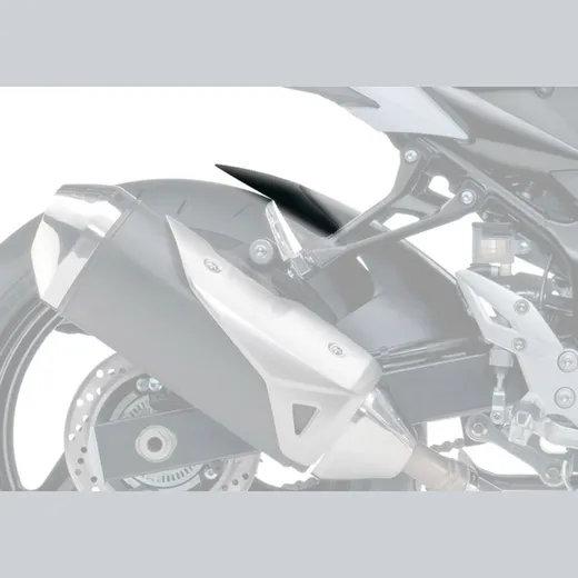 Hinterradabdeckungsverlängerung - schwarz-matt Kotflügel für: SUZUKI GSR 750 C5