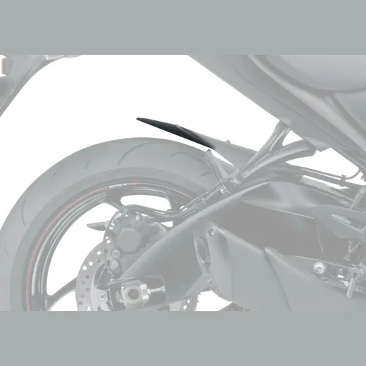 Hinterradabdeckungsverlängerung - schwarz-matt Kotflügel für: SUZUKI GSX-S 1000F WVDG, GSX-S 1000 WVDG