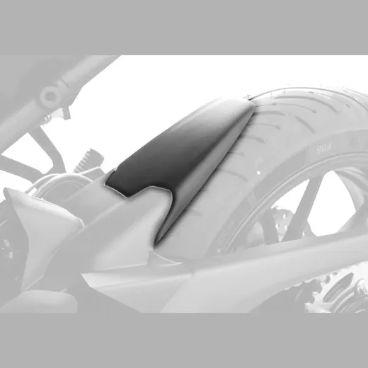 Rear hugger extension - matt black for: YAMAHA MT-07 RM04, MT-07 Motocage RM04