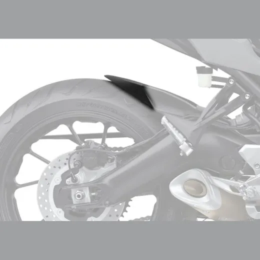 Hinterradabdeckungsverlängerung - schwarz-matt Kotflügel für: YAMAHA Tracer 900 RN57