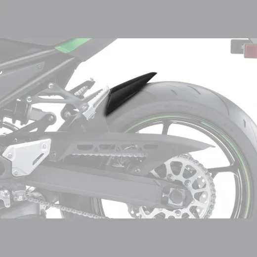 Rear hugger extension - matt black for: KAWASAKI Z900 ZR900B/D, Z900 RS ZR900C