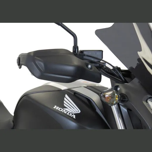 Hand guards - matt black for: HONDA NC700S RC61, NC750S RC88