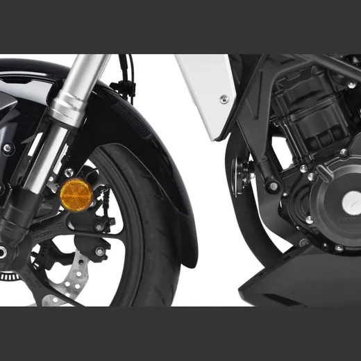 Front fender extension - matt black for: HONDA CB125R JC79, CB300R NC55
