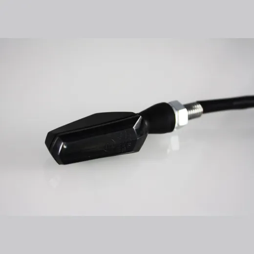 LED-Miniblinker mit Positionslicht RC-60 Blinker/Positionslicht - schwarz für: HONDA CBR650F RC96, NC700X RC63 KAWASAKI GTR1400 ZGT40