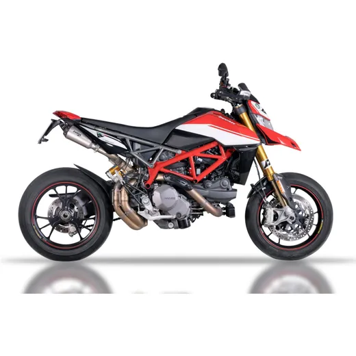 TRC-10 slip on exhaust - silver for: DUCATI Hypermotard 950/SP BB/00/AA