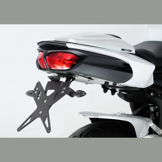 License plate holder - black for: YAMAHA FZ8 Fazer RN25, FZ8 RN25 7210032