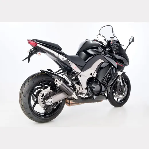 Supersport Slip on Ersatzdämpfer Super Short Auspuff für: KAWASAKI Z1000 SX ZXT00G, Z1000 ZRT00D
