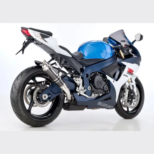 SP slip on exhaust super short for: SUZUKI GSX-R 750 WVCW, GSX-R 600 WVCV
