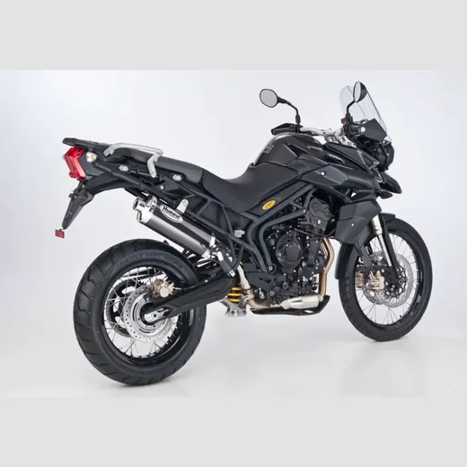 Rac 1 slip on exhaust for: TRIUMPH Tiger 800 XC A08, Tiger 800 XR A082