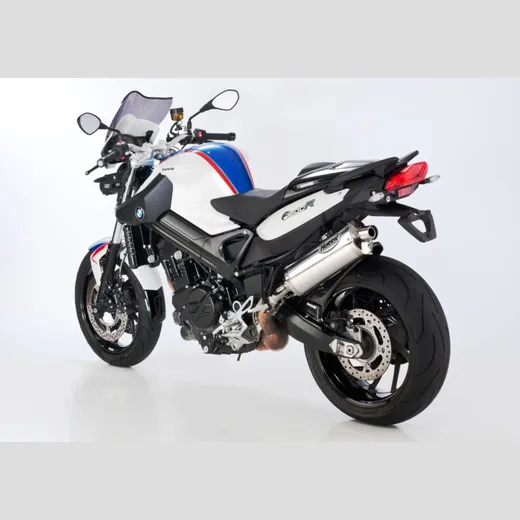 Rac 1 Slip on Ersatzdämpfer - silber Auspuff für: BMW F 800 R E8ST
